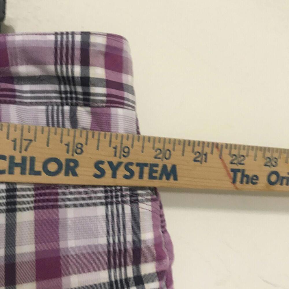 Dockers Shorts Bermuda Women’s Size 16 multicolor Stripped - Picture 6 of 8